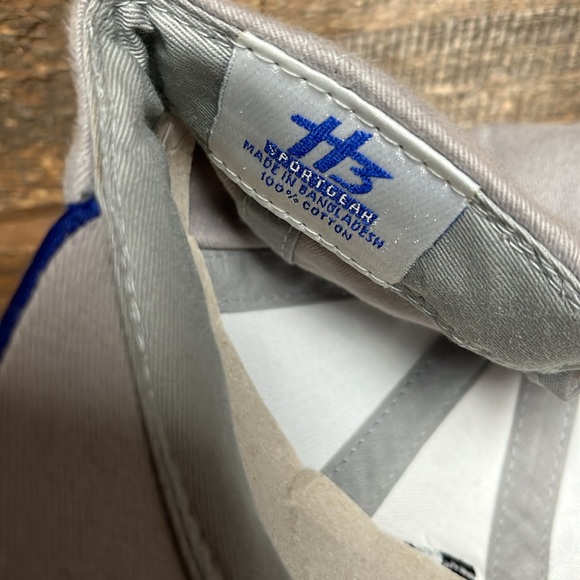 NASCAR Adjustable Dad Hat Cap Blue Gray Little Blue Pill - Picture 6 of 10